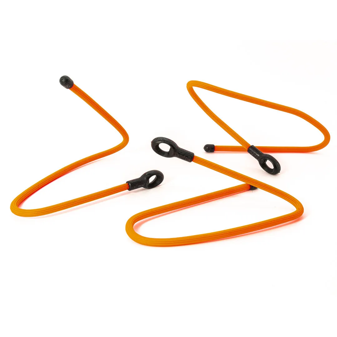 12 in GearTie Loopable Twist Tie, Bright Orange