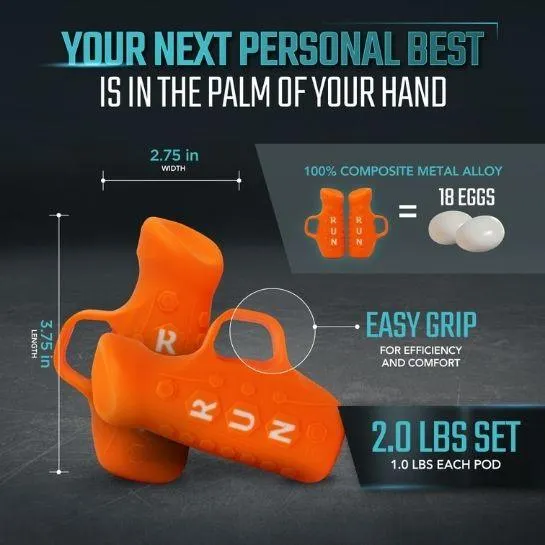 2.0 lb Set Adult Running Pods