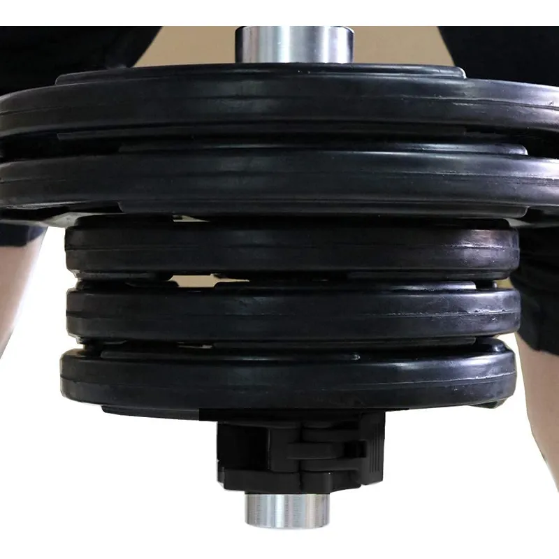 50Kg Adjustable Weight Lifting Dumbbell Barbell Bar Weight Set