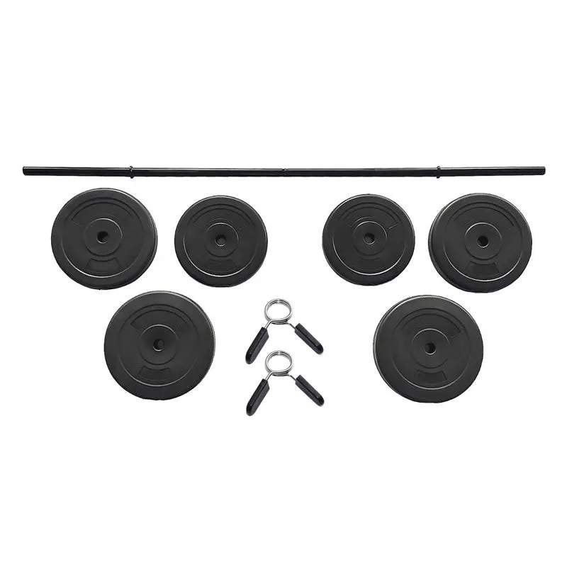 50Kg Home Gym Dumbbell Set With 6 Plates And 2 Spin Lock Collars