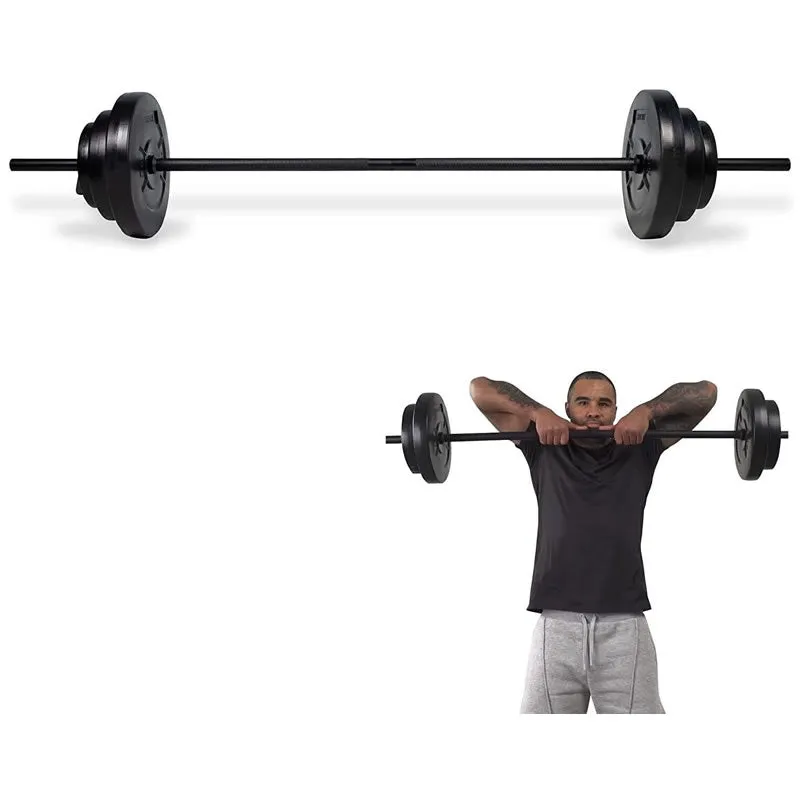 50Kg Home Gym Dumbbell Set With 6 Plates And 2 Spin Lock Collars