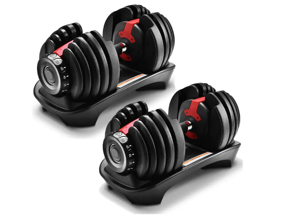 Adjustable Dumbbells 24Kg X 2 pcs