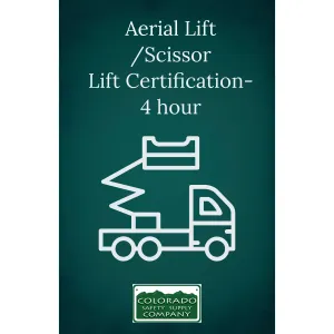 Aerial Lift /Scissor Lift Certification- 4 hour