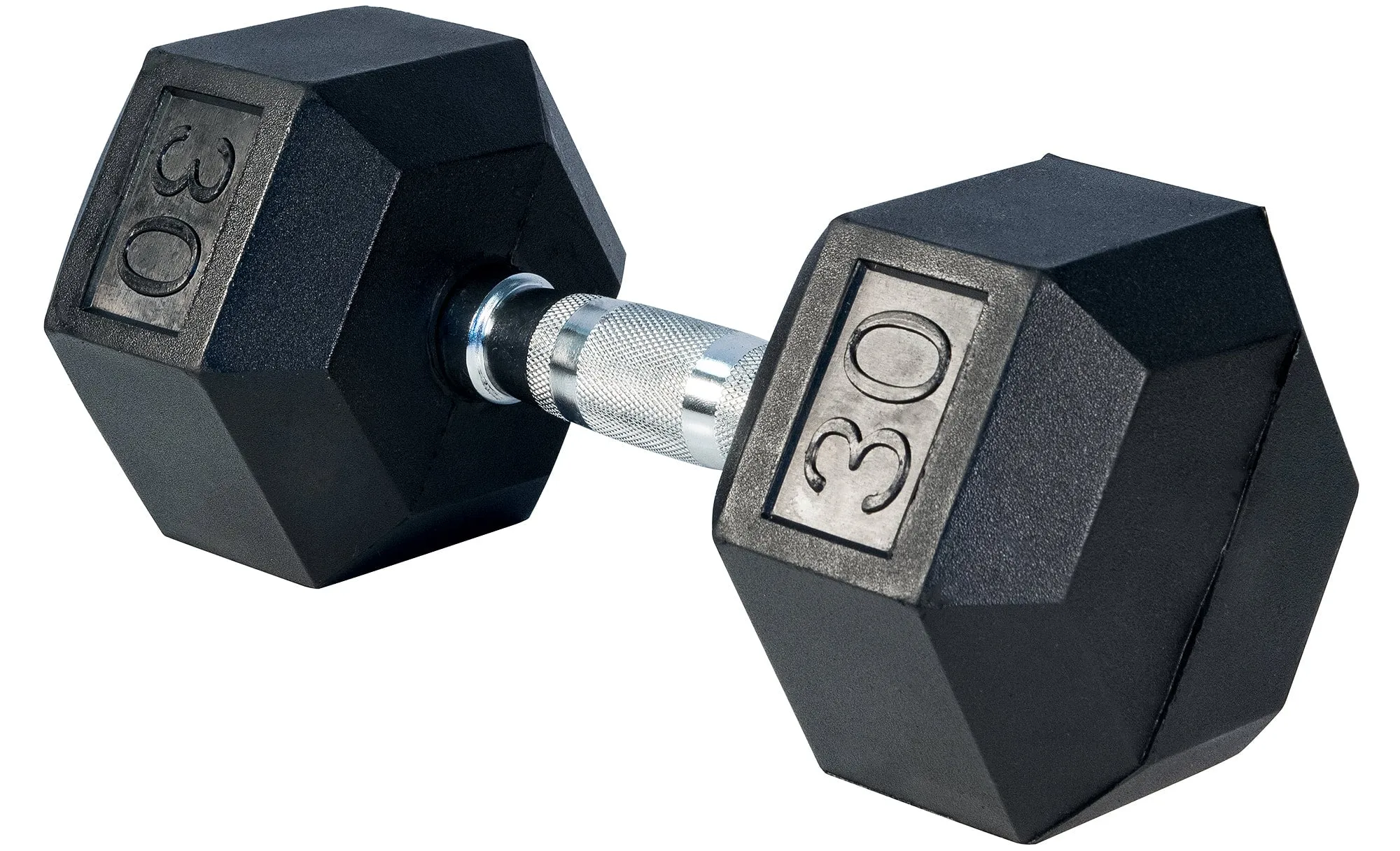 AgileFit Rubber Hex Dumbbell Set 5-50lb