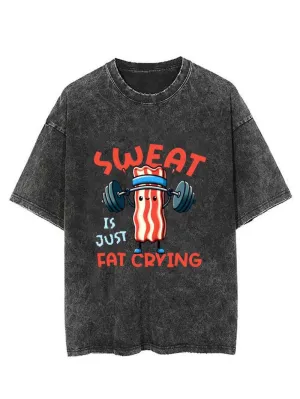 BACON LIFTING WEIGHTS VINTAGE GYM SHIRT