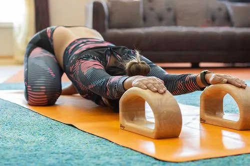 Bhoga Infinity Yoga Block Set of 4 - ( 2 large   2 Small ) | Prosportsae