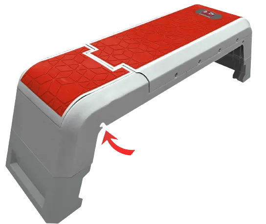 Body Sculpture 3 in 1 Weight Training Bench / Deck BSB-596