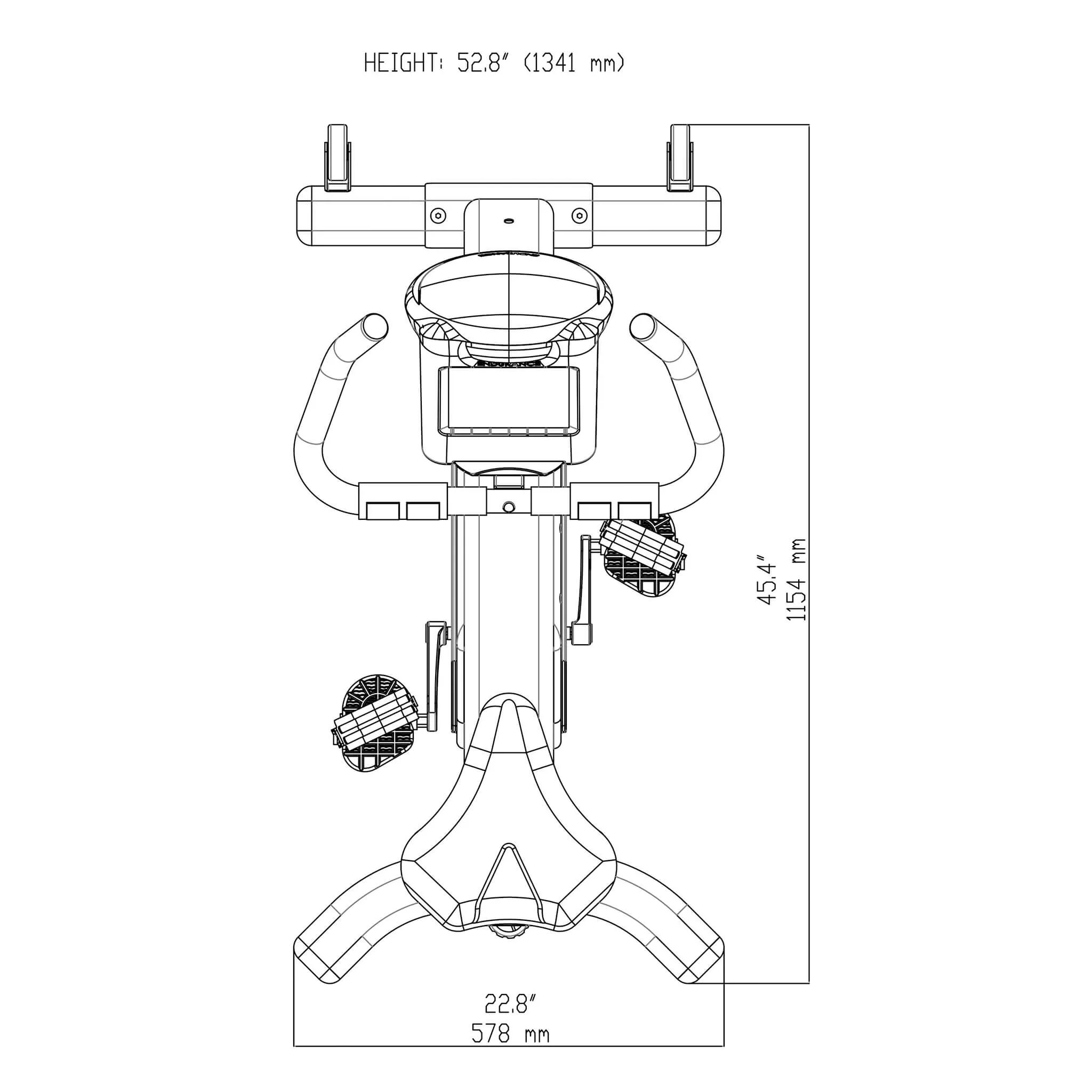 Body Solid Endurance B4UB Upright Bike