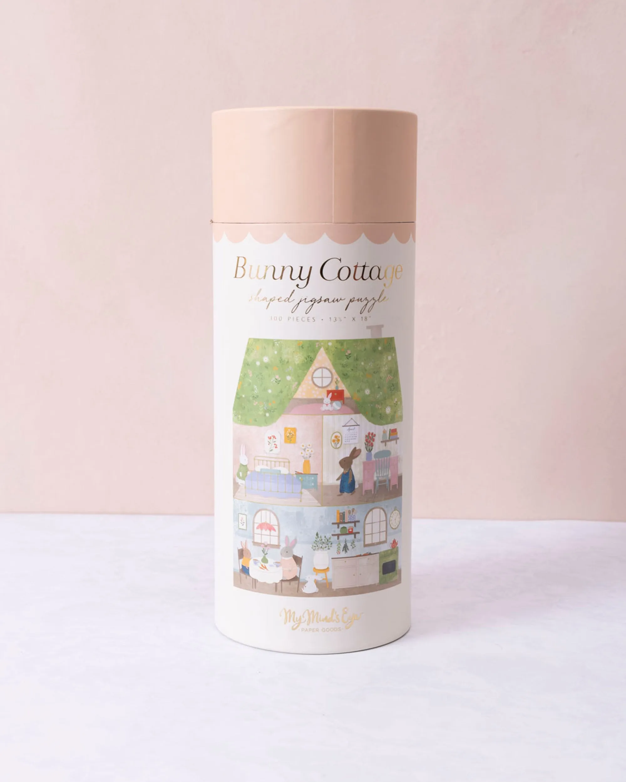 Bunny Cottage - 300 Piece Puzzle - My Mind's Eye