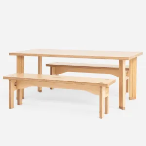 Case Study Furniture® Tenon Table   Benches Bundle Pack