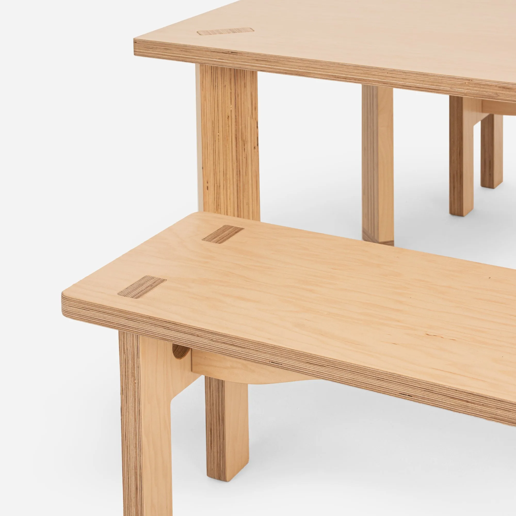 Case Study Furniture® Tenon Table   Benches Bundle Pack