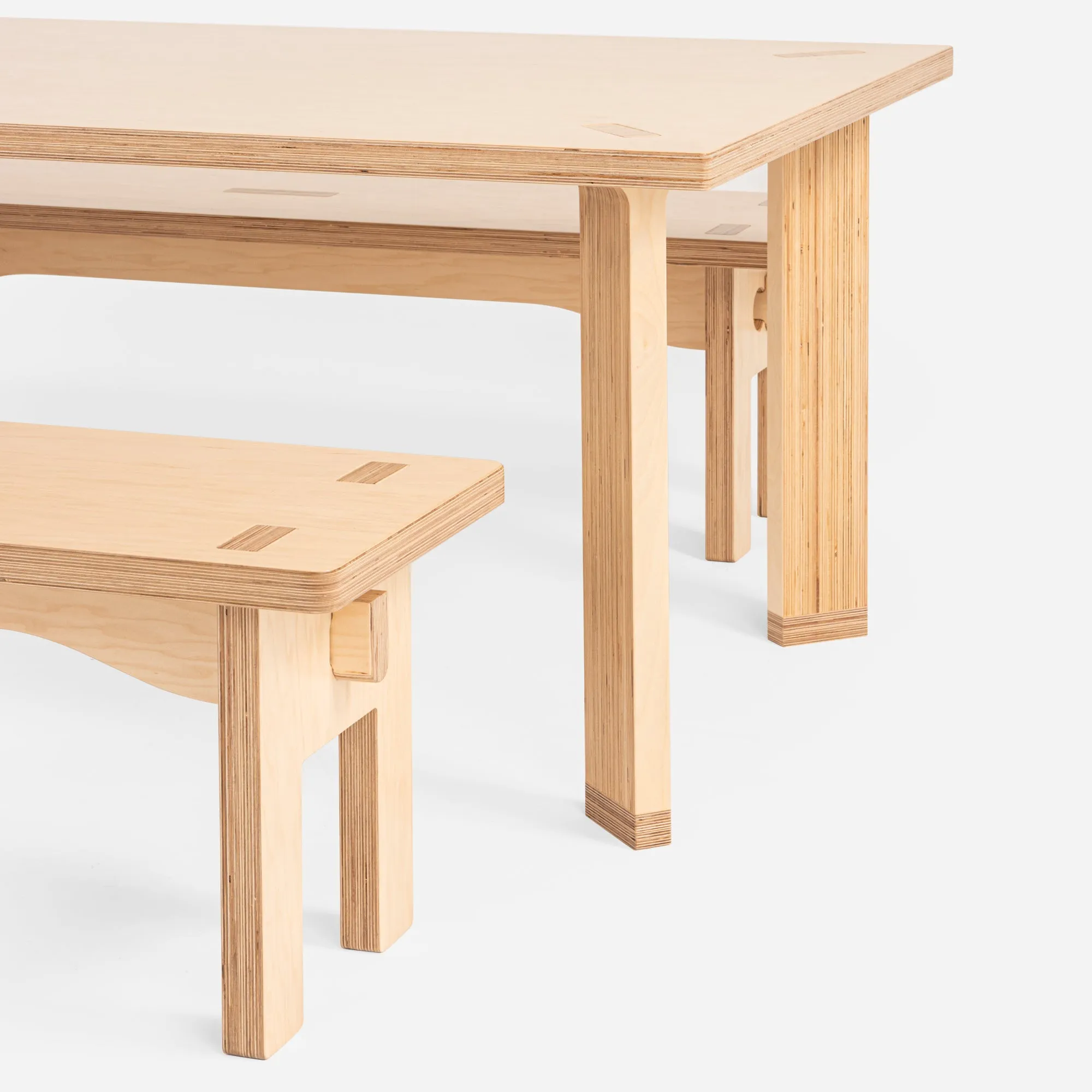 Case Study Furniture® Tenon Table   Benches Bundle Pack