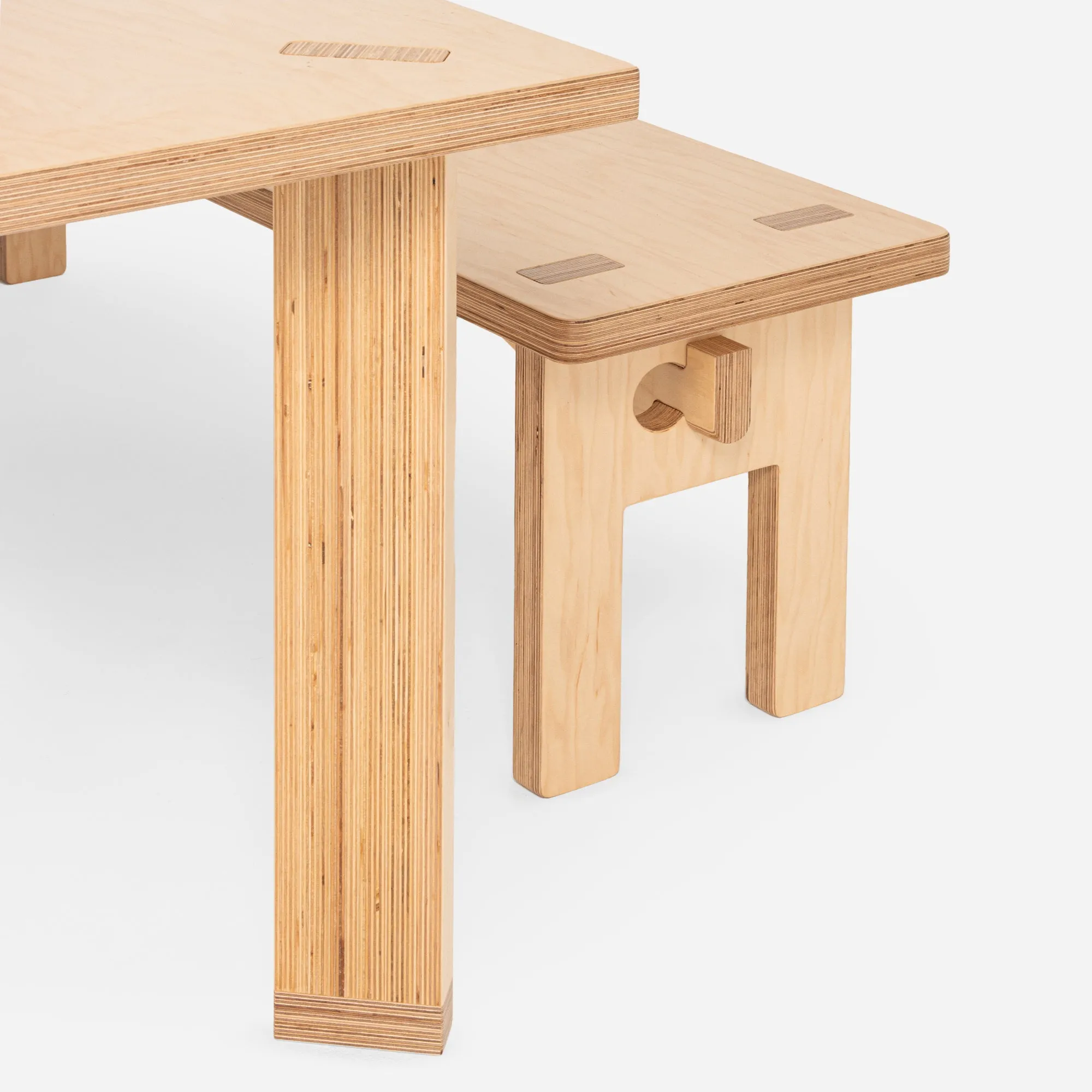Case Study Furniture® Tenon Table   Benches Bundle Pack
