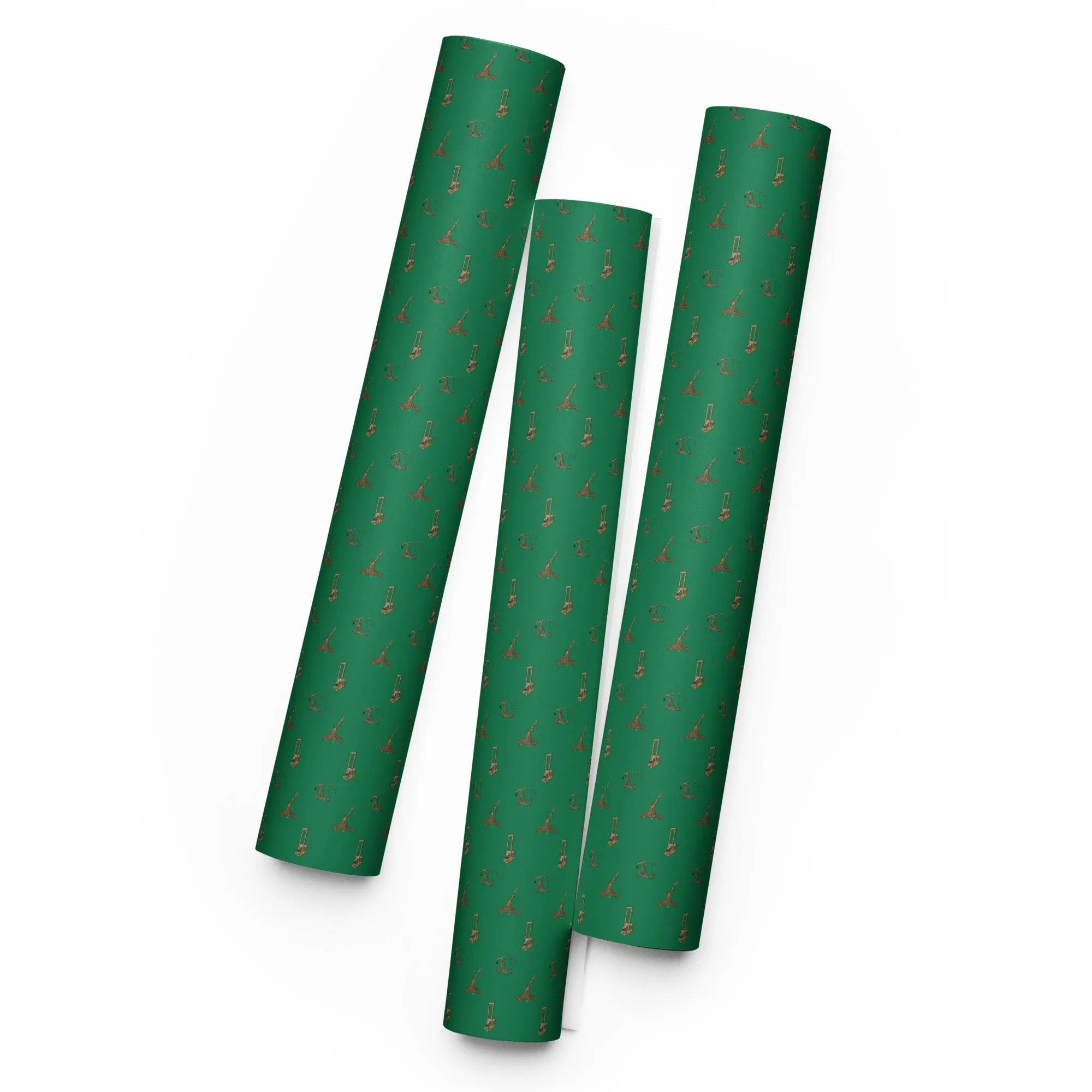 Catapults Trebuchets and Guillotines Wrapping Paper