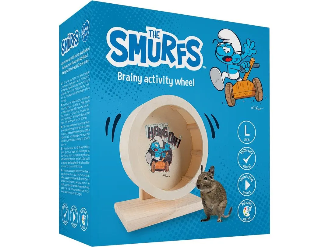 Clumsy Smurf activity wheel 29cm