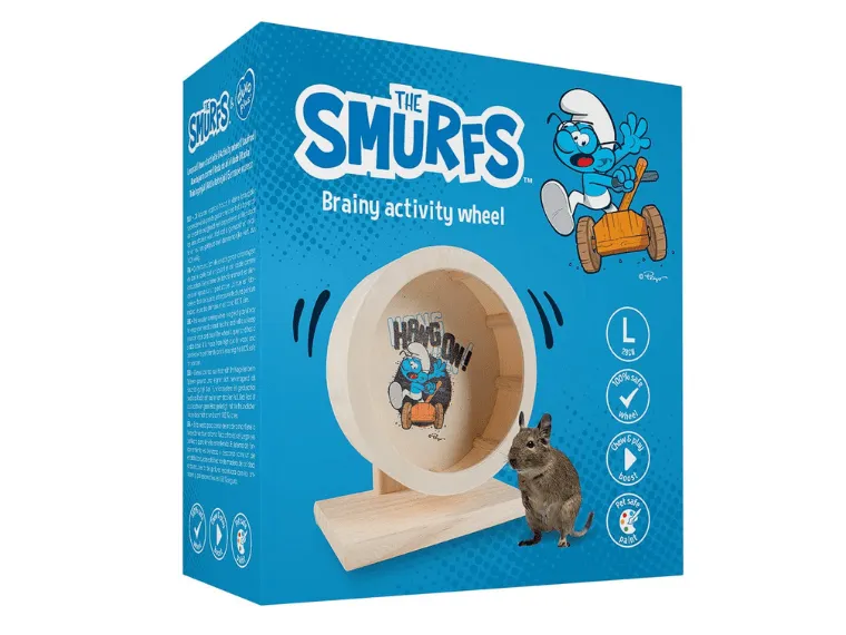 Clumsy Smurf activity wheel 29cm