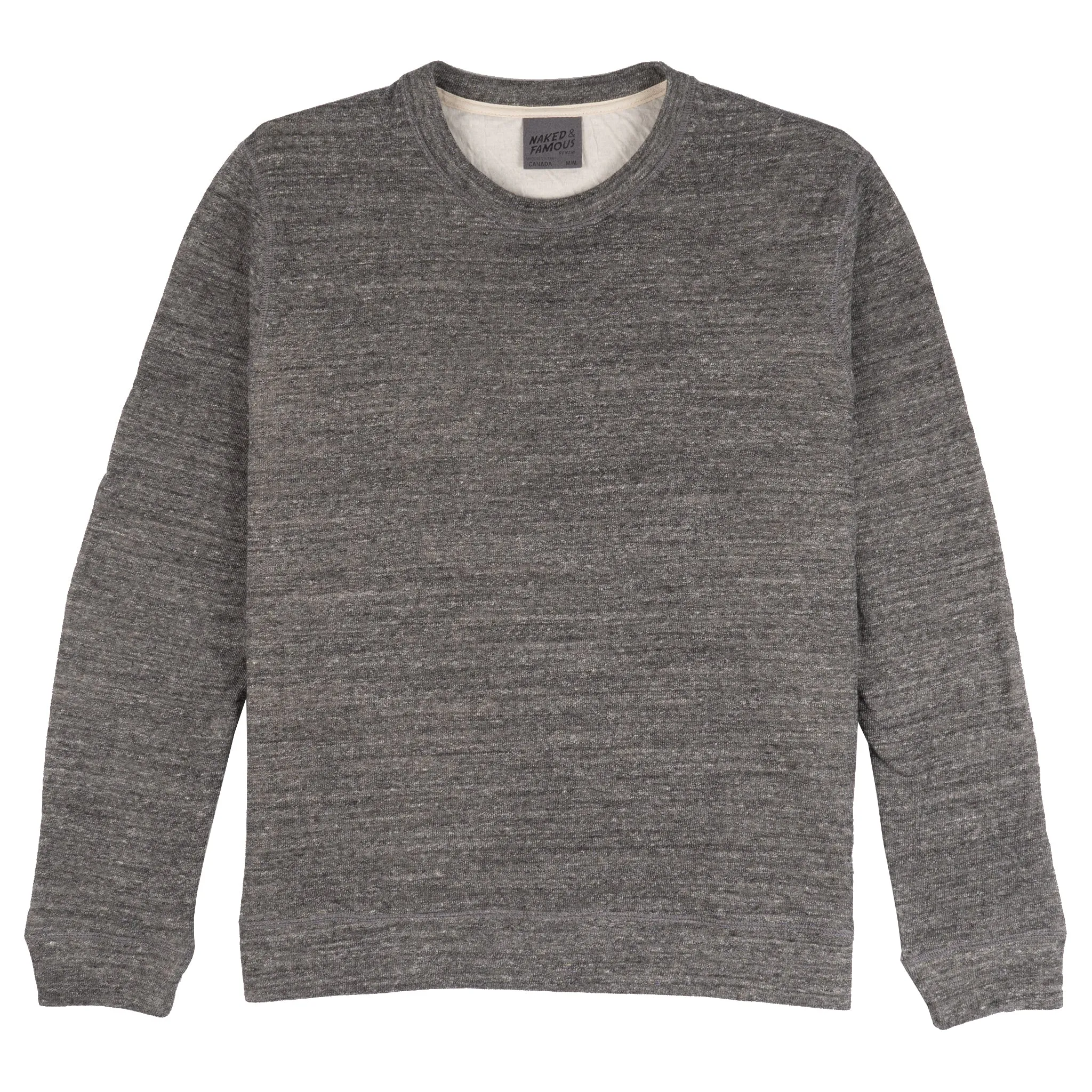 Crew - Vintage Doubleface - Charcoal