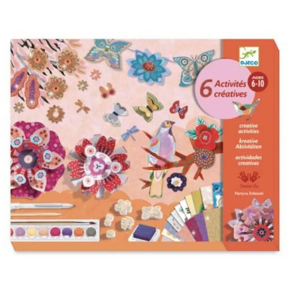 Djeco Multi Activity Kits - The Flower Garden