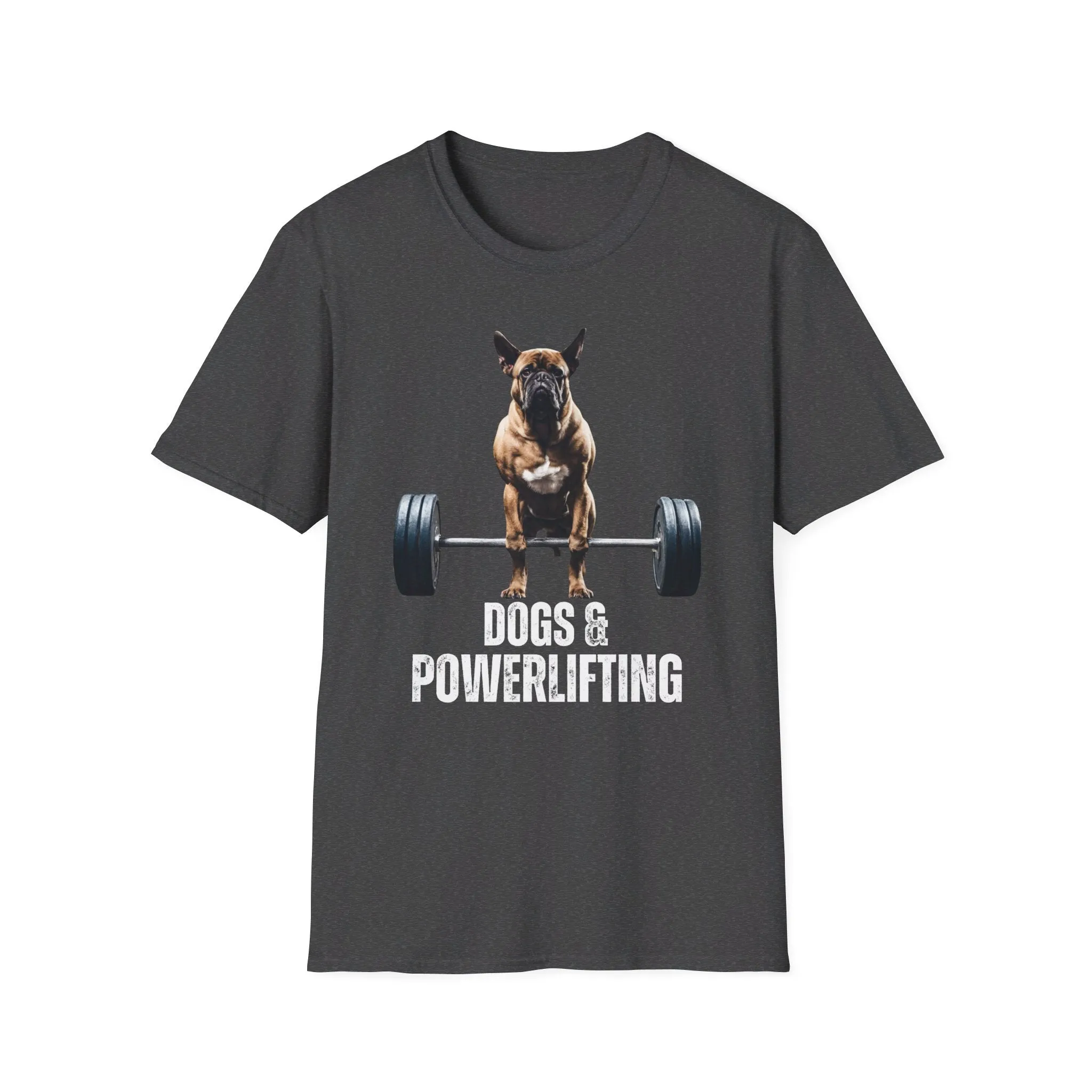 Dog Powerlifting Shirt for Dog Lover gifts for Gym Tshirts for Weightlifting T-shirt for Dog Dad gift for Dog Mom T-shirts for Powerlifter gift