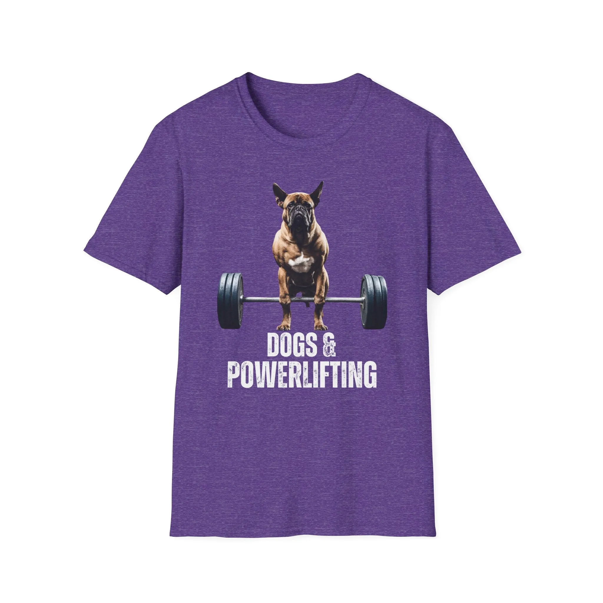 Dog Powerlifting Shirt for Dog Lover gifts for Gym Tshirts for Weightlifting T-shirt for Dog Dad gift for Dog Mom T-shirts for Powerlifter gift