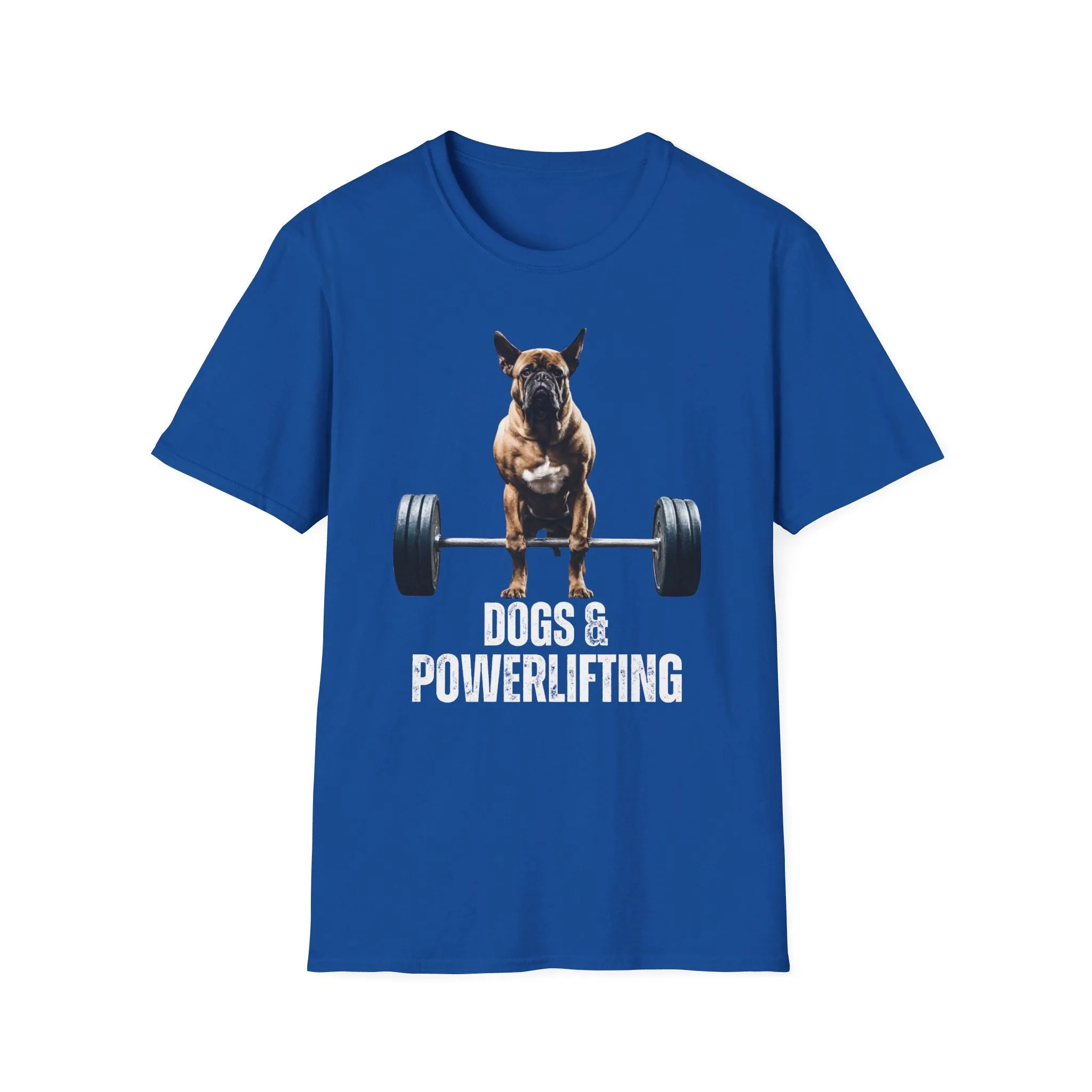 Dog Powerlifting Shirt for Dog Lover gifts for Gym Tshirts for Weightlifting T-shirt for Dog Dad gift for Dog Mom T-shirts for Powerlifter gift