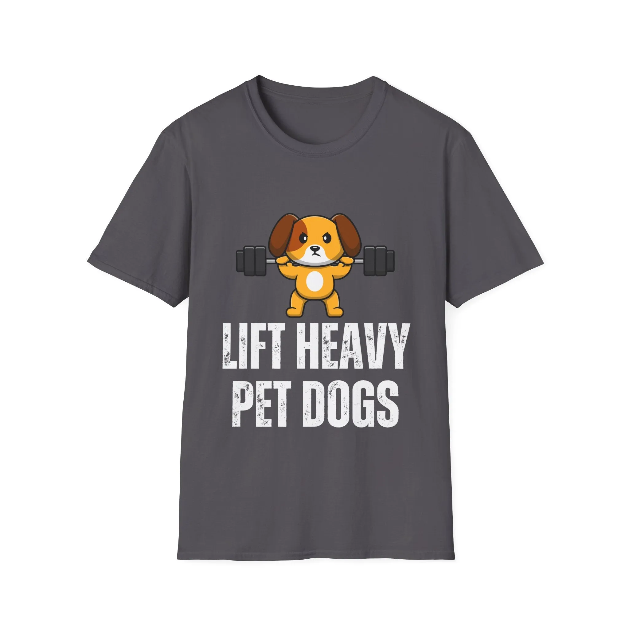 Funny Dog Workout Shirt for Gym Lover gifts for Dog Lover T-shirt Dog Lifting Weights T Shirt Lift Heavy Pet DOGS Tee