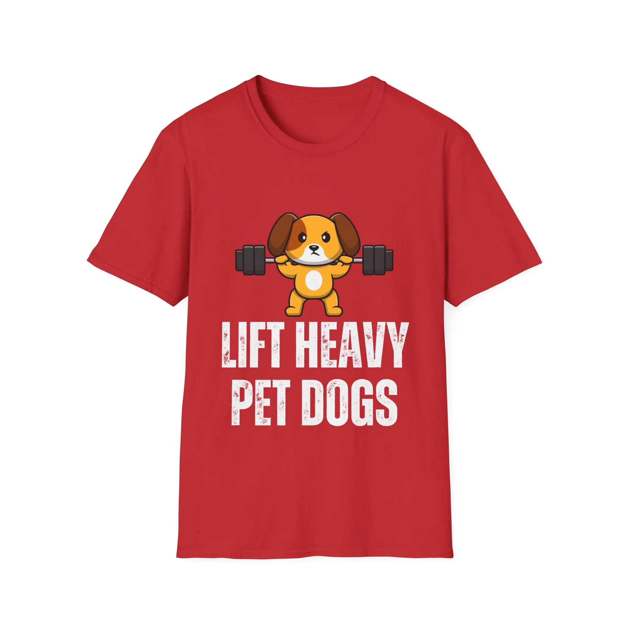 Funny Dog Workout Shirt for Gym Lover gifts for Dog Lover T-shirt Dog Lifting Weights T Shirt Lift Heavy Pet DOGS Tee