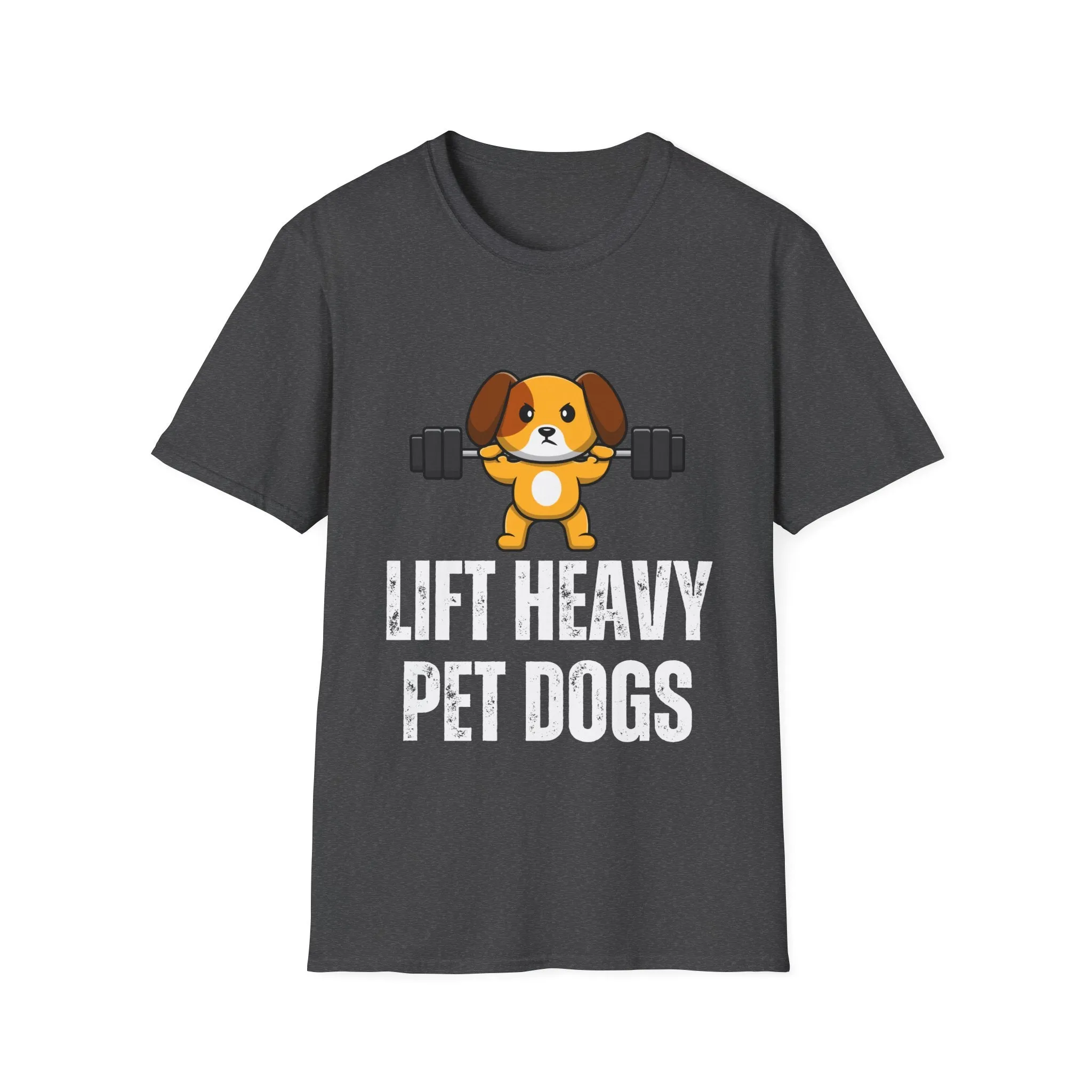 Funny Dog Workout Shirt for Gym Lover gifts for Dog Lover T-shirt Dog Lifting Weights T Shirt Lift Heavy Pet DOGS Tee