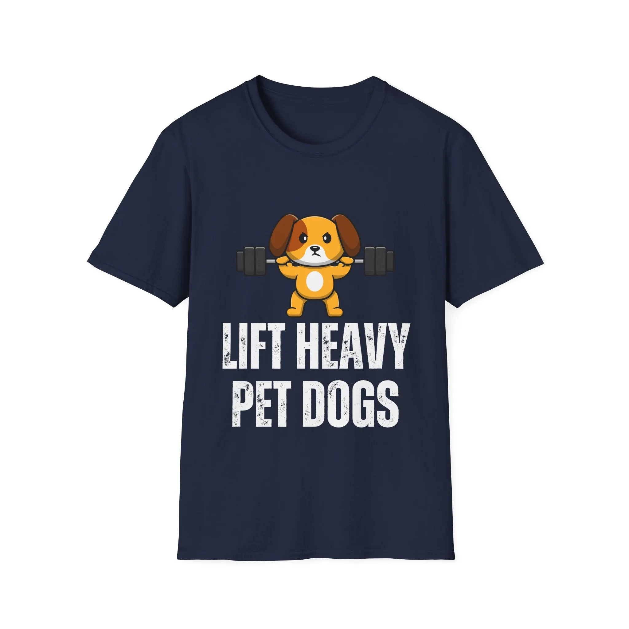 Funny Dog Workout Shirt for Gym Lover gifts for Dog Lover T-shirt Dog Lifting Weights T Shirt Lift Heavy Pet DOGS Tee