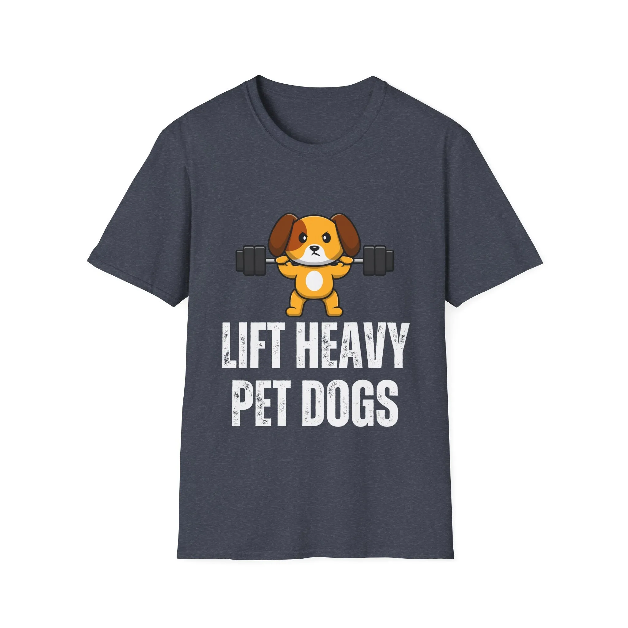 Funny Dog Workout Shirt for Gym Lover gifts for Dog Lover T-shirt Dog Lifting Weights T Shirt Lift Heavy Pet DOGS Tee