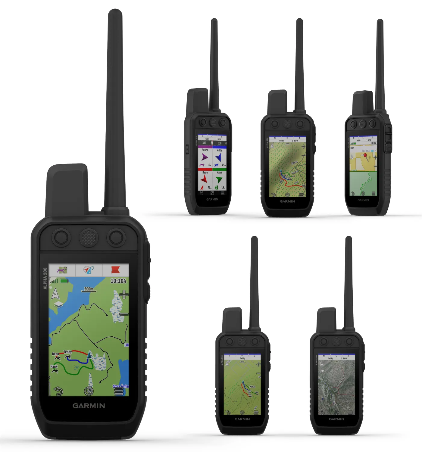 Garmin Alpha 200 Handheld Only, Black, 010-02616-50 Dog Equipment