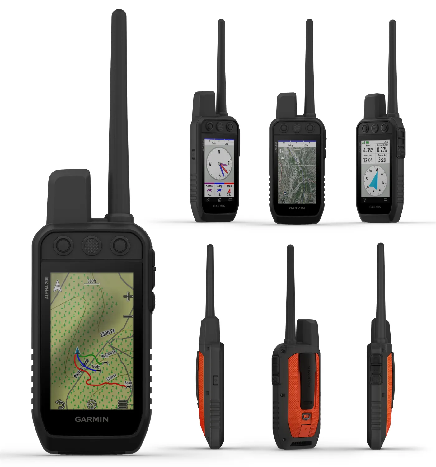 Garmin Alpha 200 Handheld Only, Black, 010-02616-50 Dog Equipment