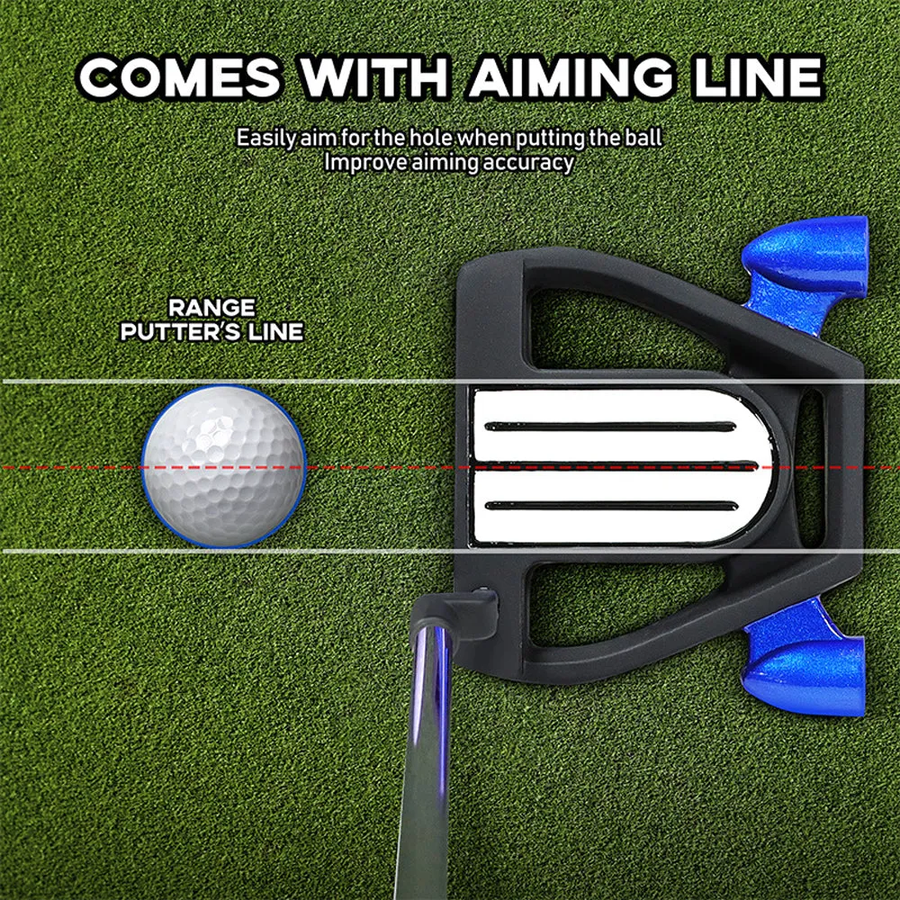Golf Putter Practice Aid Right Handed Putter Hitting Stability