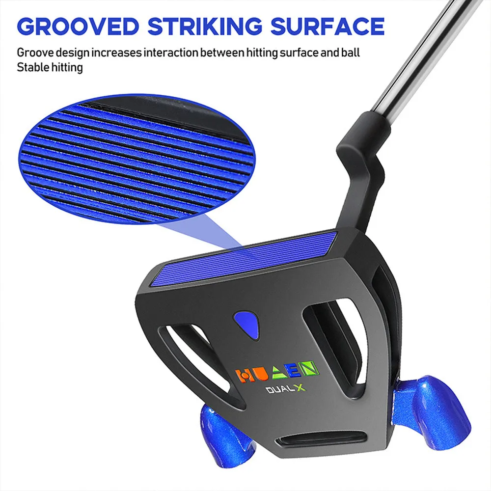 Golf Putter Practice Aid Right Handed Putter Hitting Stability
