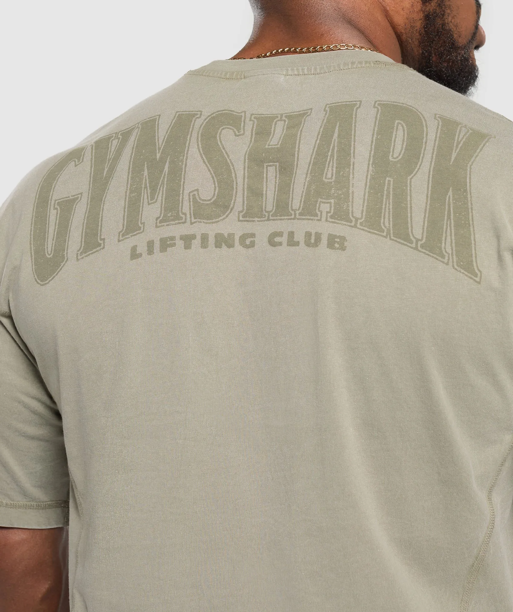 Gymshark Heritage Washed T-Shirt - Utility Green