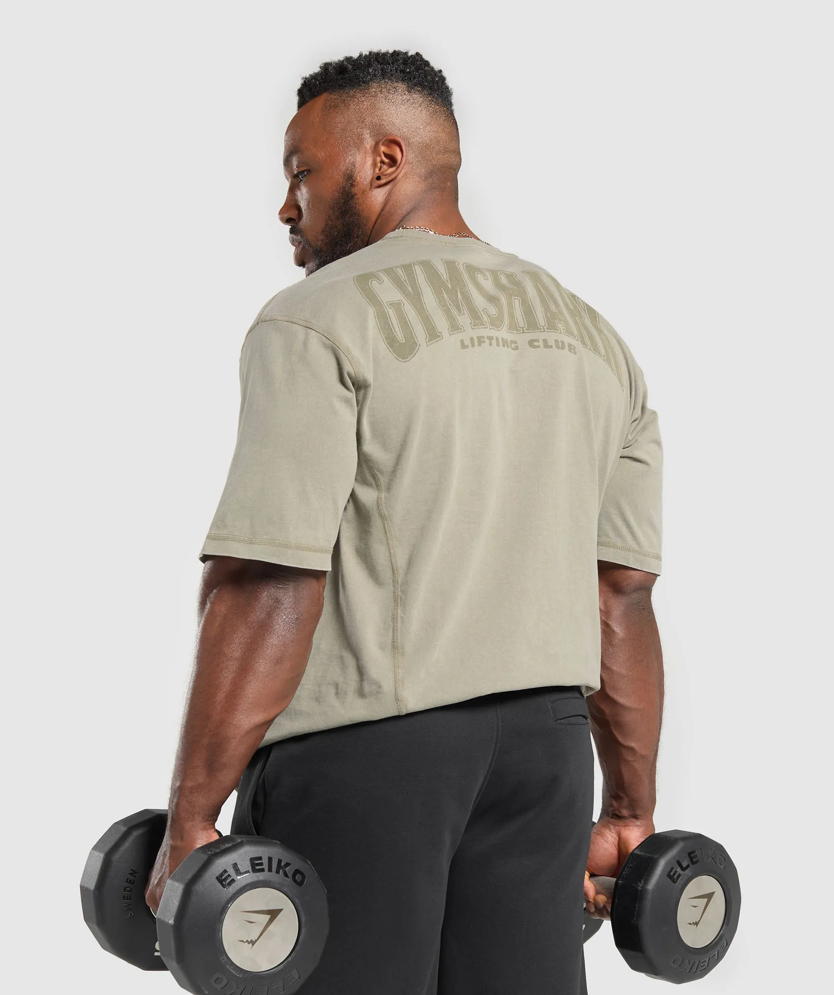 Gymshark Heritage Washed T-Shirt - Utility Green