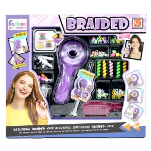 Hair Braider & Accessories Fashion Play Set
