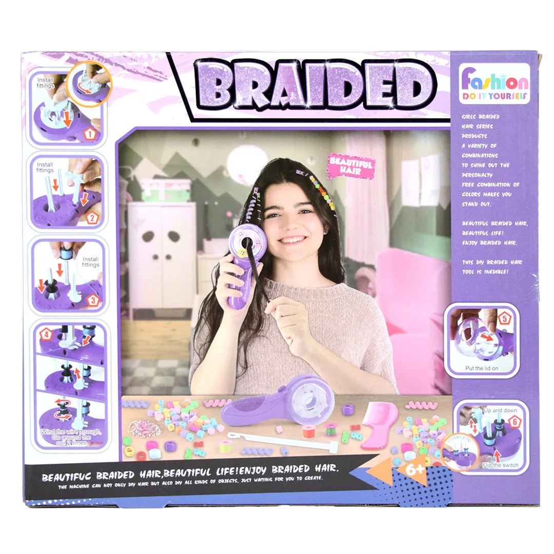 Hair Braider & Accessories Fashion Play Set