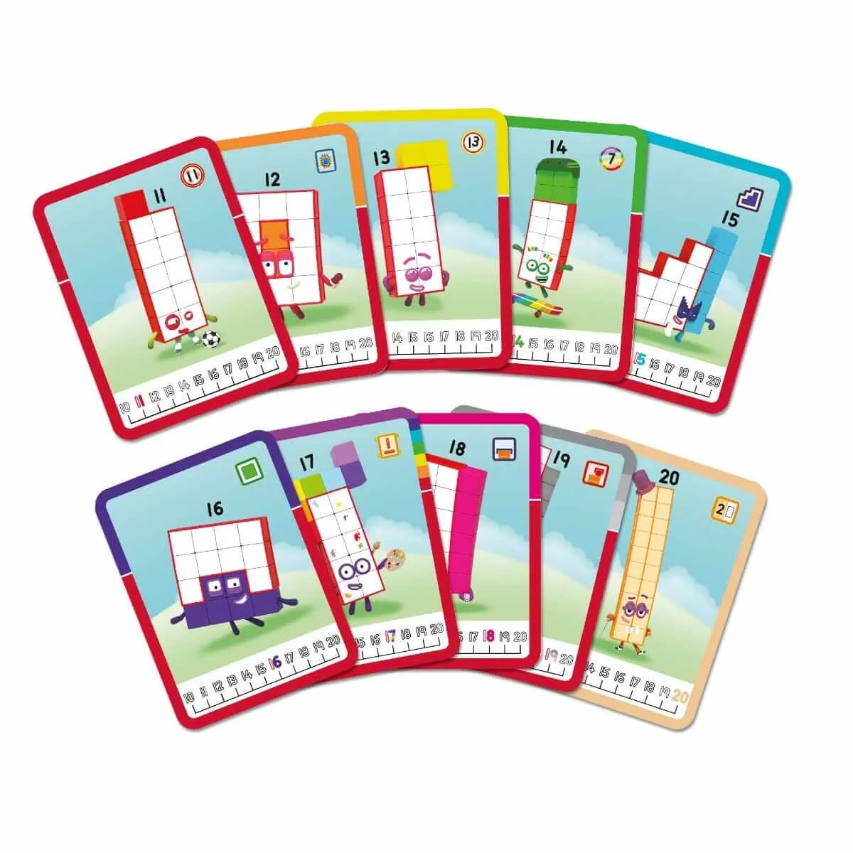 MathLink® Cubes Numberblocks 11-20 Activity Set