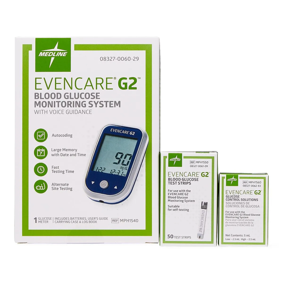 Medline EVENCARE G2 Blood Glucose Monitoring Systems