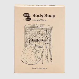 meow meow tweet coconut cacao body soap