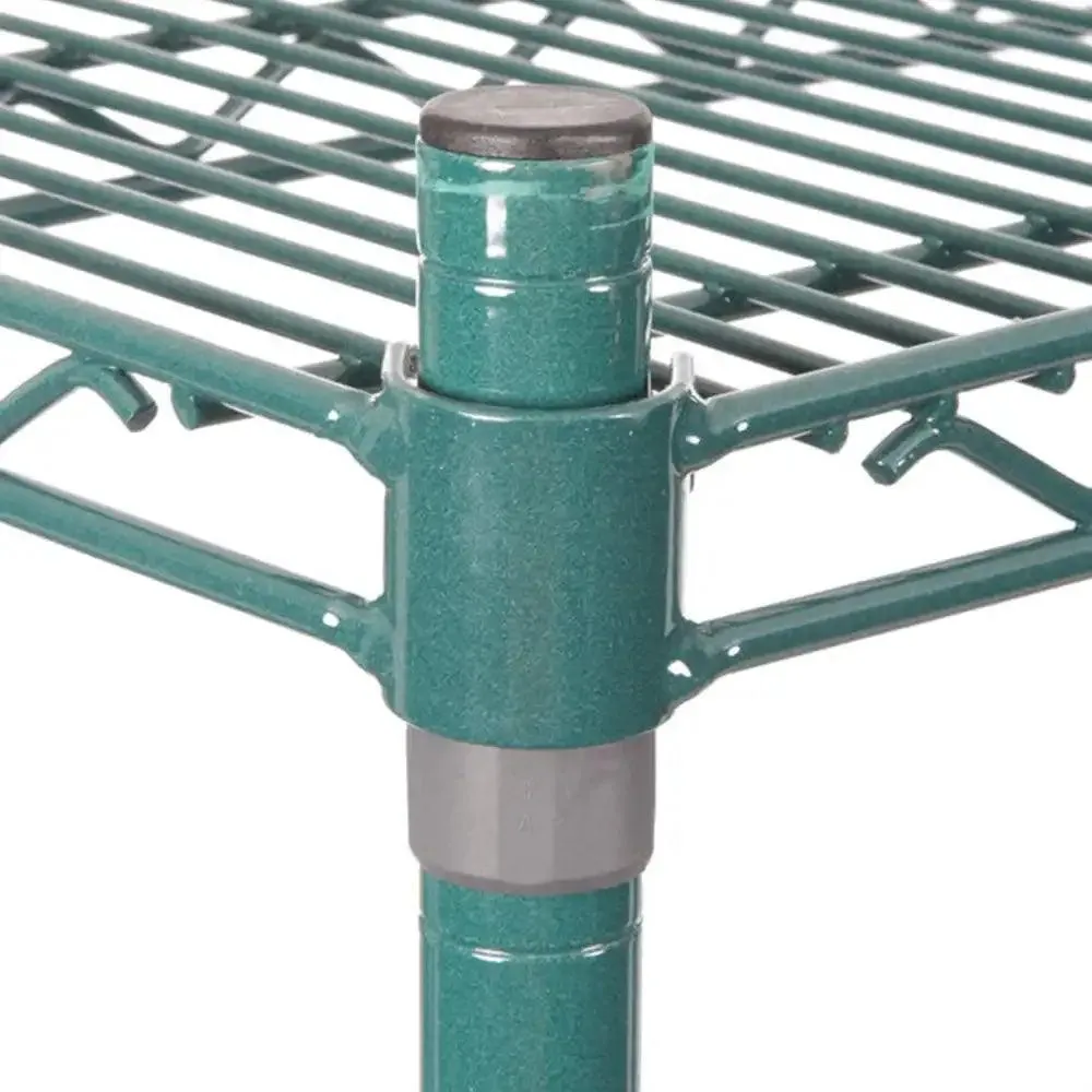 Metro Shelving 74P Stationary Super Erecta SiteSelect Chrome Post, Height 189.55 cm