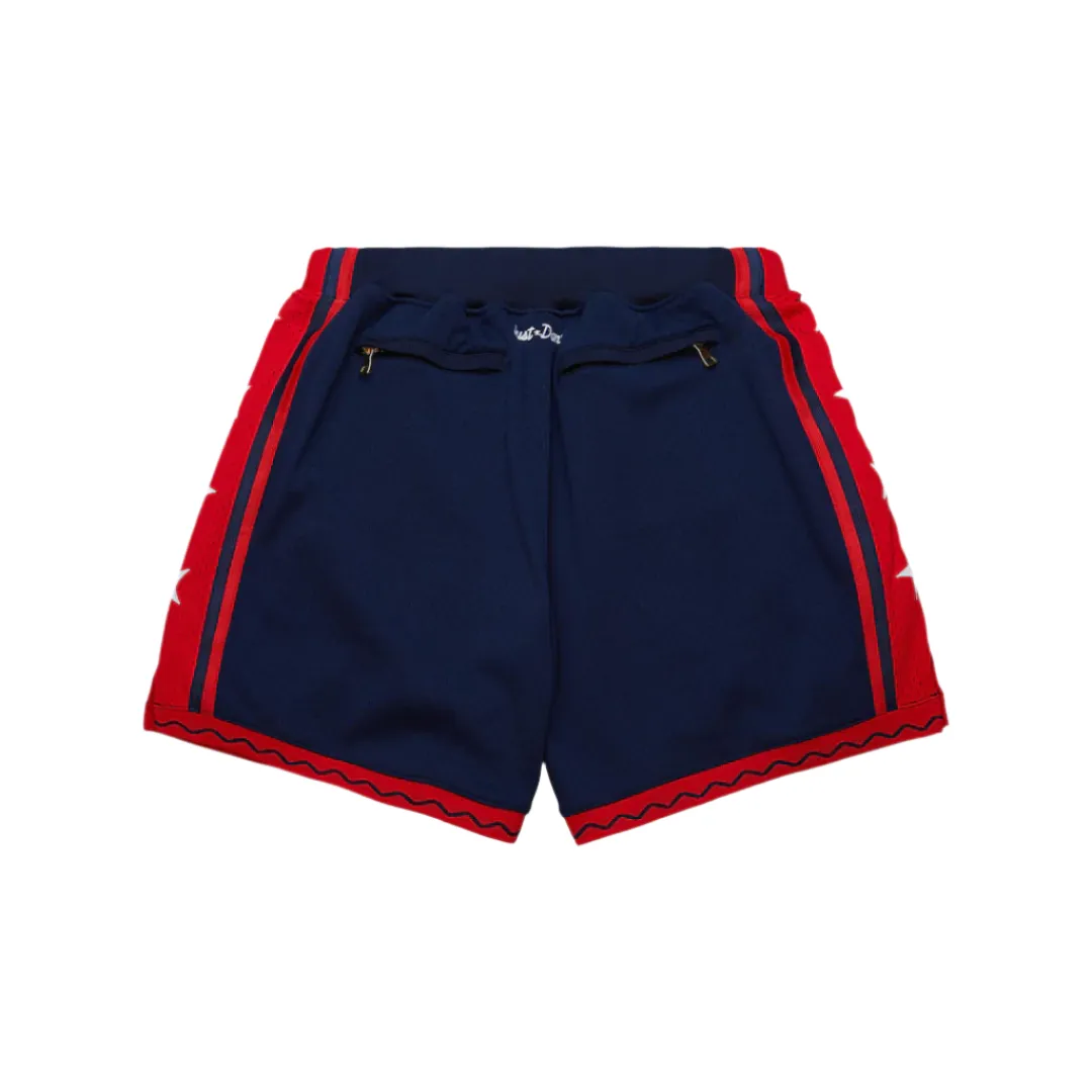 Mitchell & Ness x Just Don Team USA Olympic Shorts - Navy