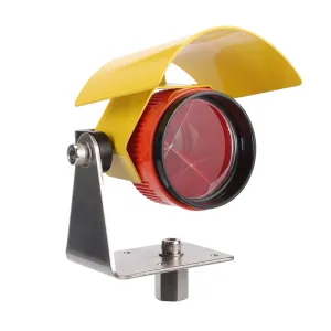 Optical Accessories 62mm Large Monitoring Reflective Prism, Monitoring Prism System with Rain Hood