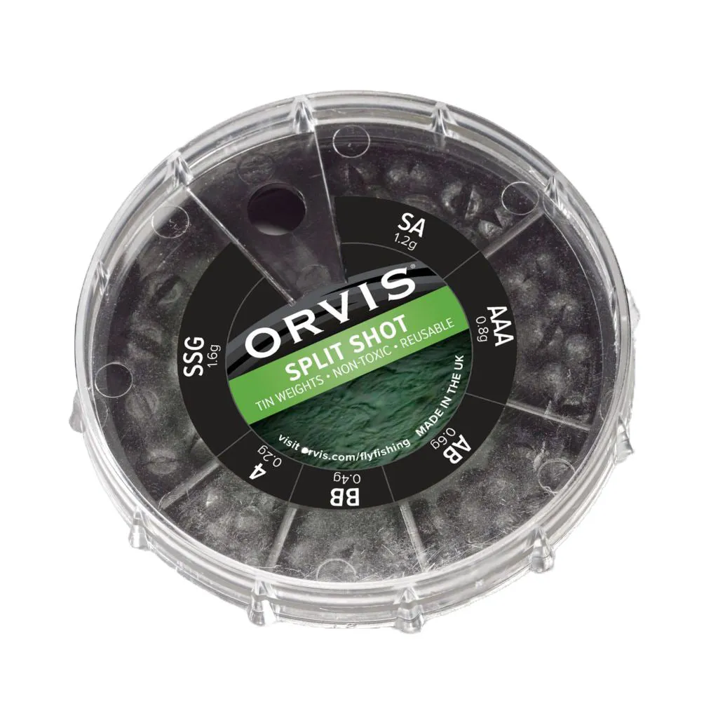 Orvis Non-Toxic Split Shot Assorted Pack