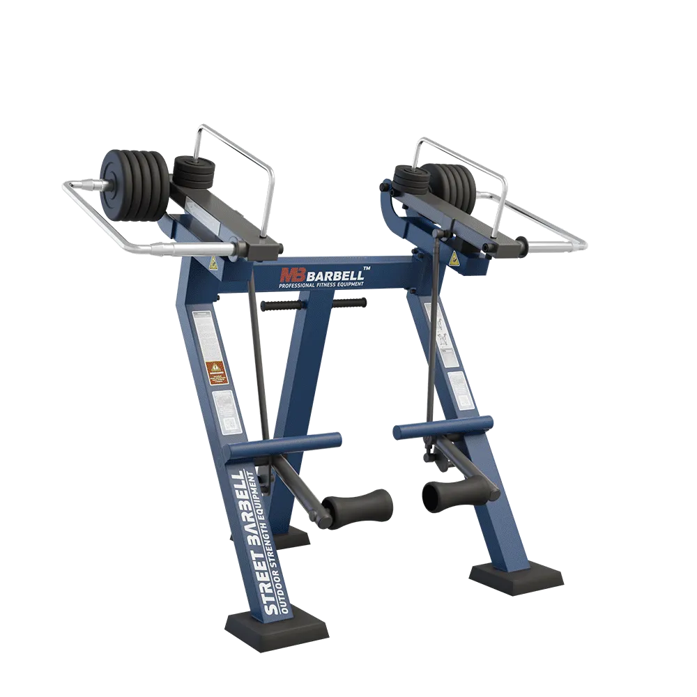 OUTDOOR FITNESS EQUIPMENT STREETBARBELL LEG EXTENSION