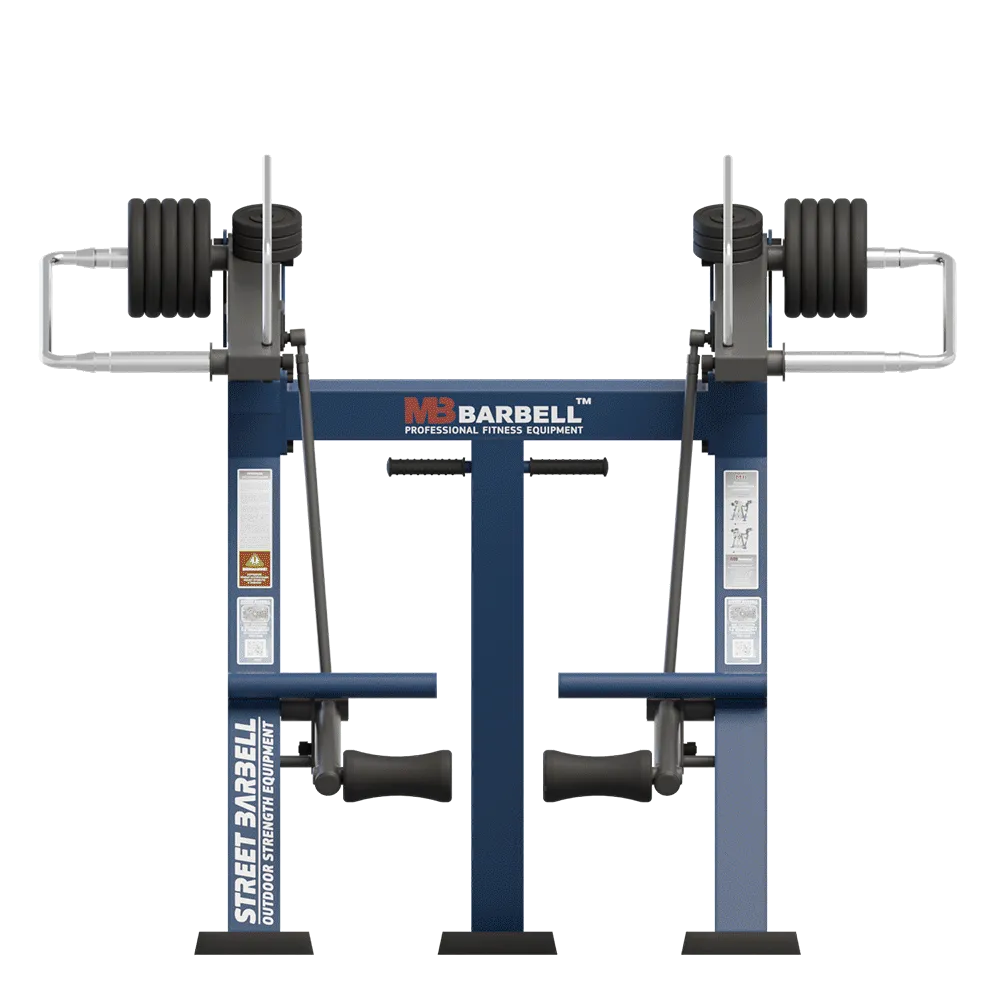 OUTDOOR FITNESS EQUIPMENT STREETBARBELL LEG EXTENSION