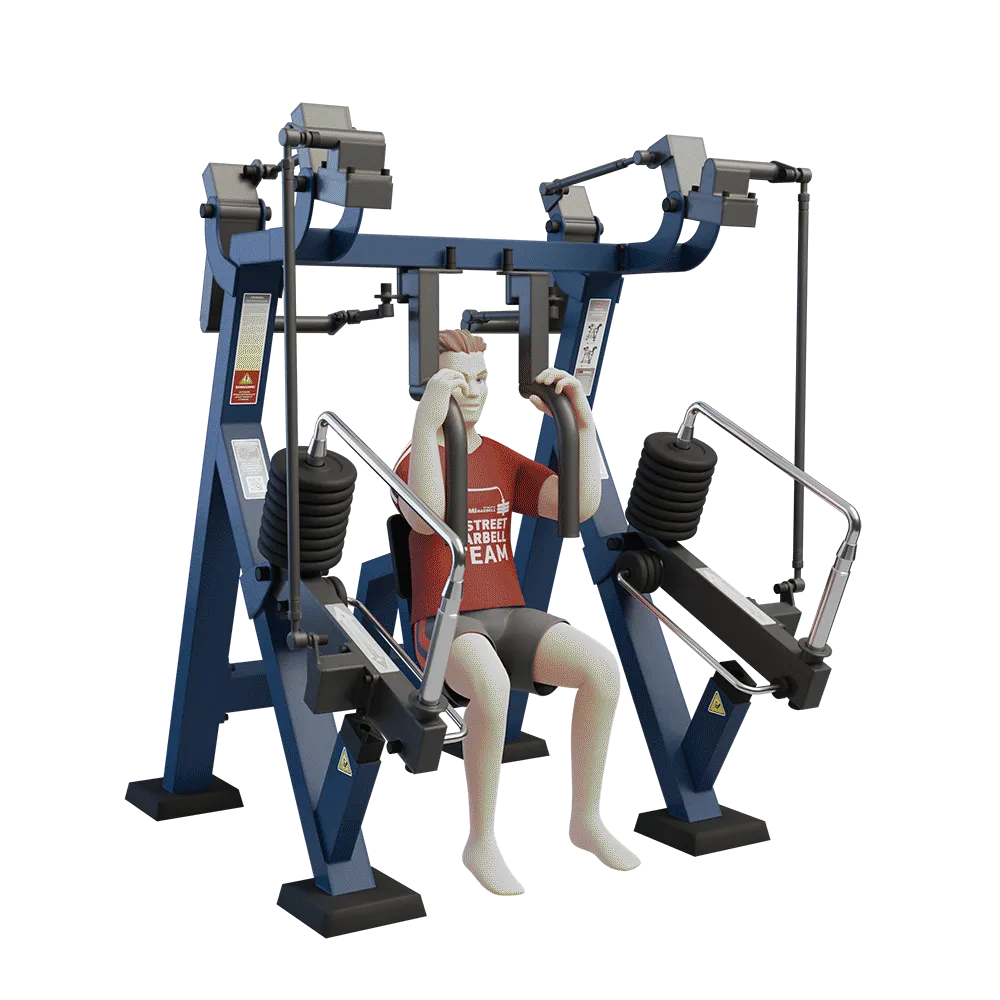 OUTDOOR FITNESS EQUIPMENT STREETBARBELL PEC FLY