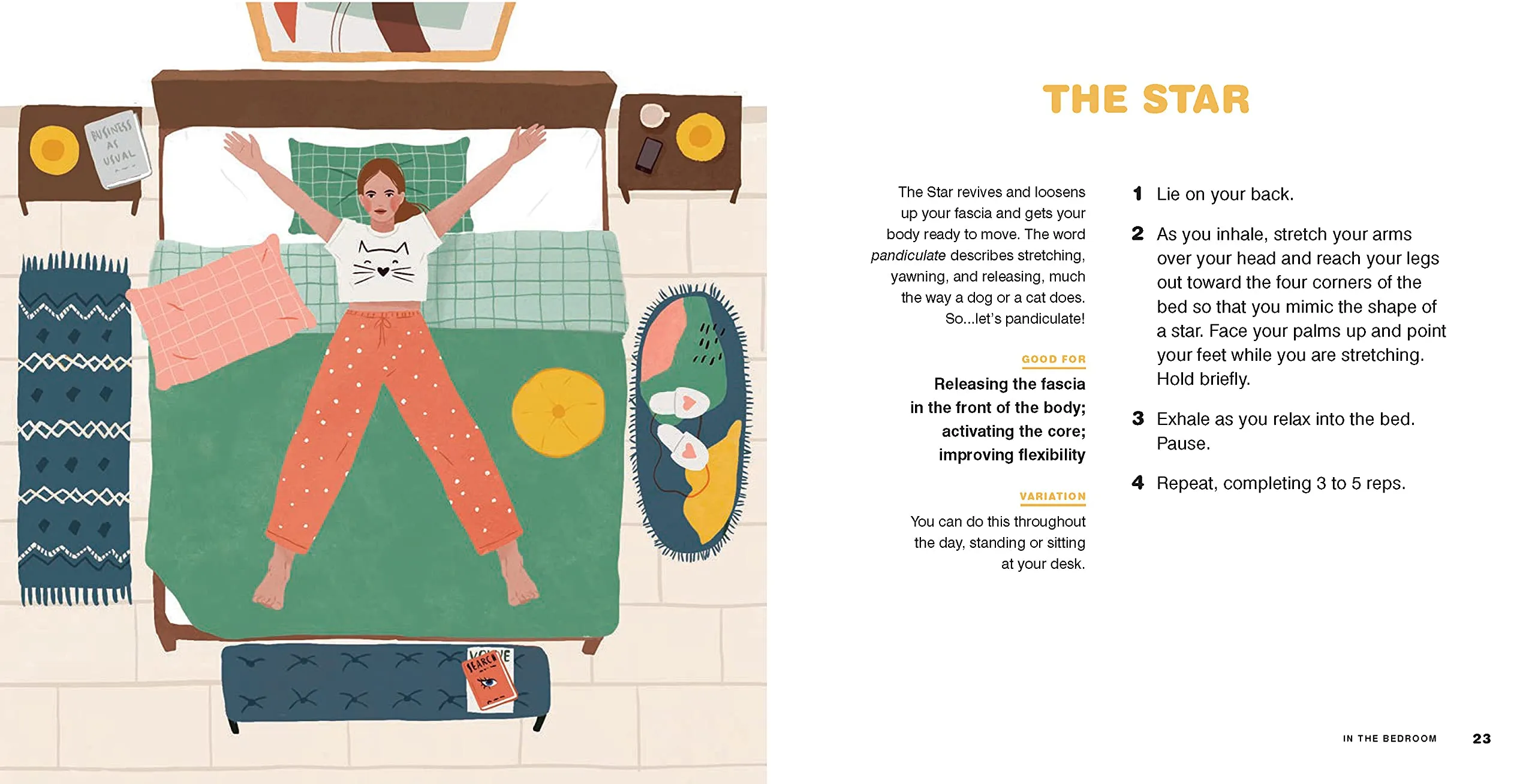 Pajama Pilates: 40 Exercises for Stretching, Strengthening, and Toning at Home