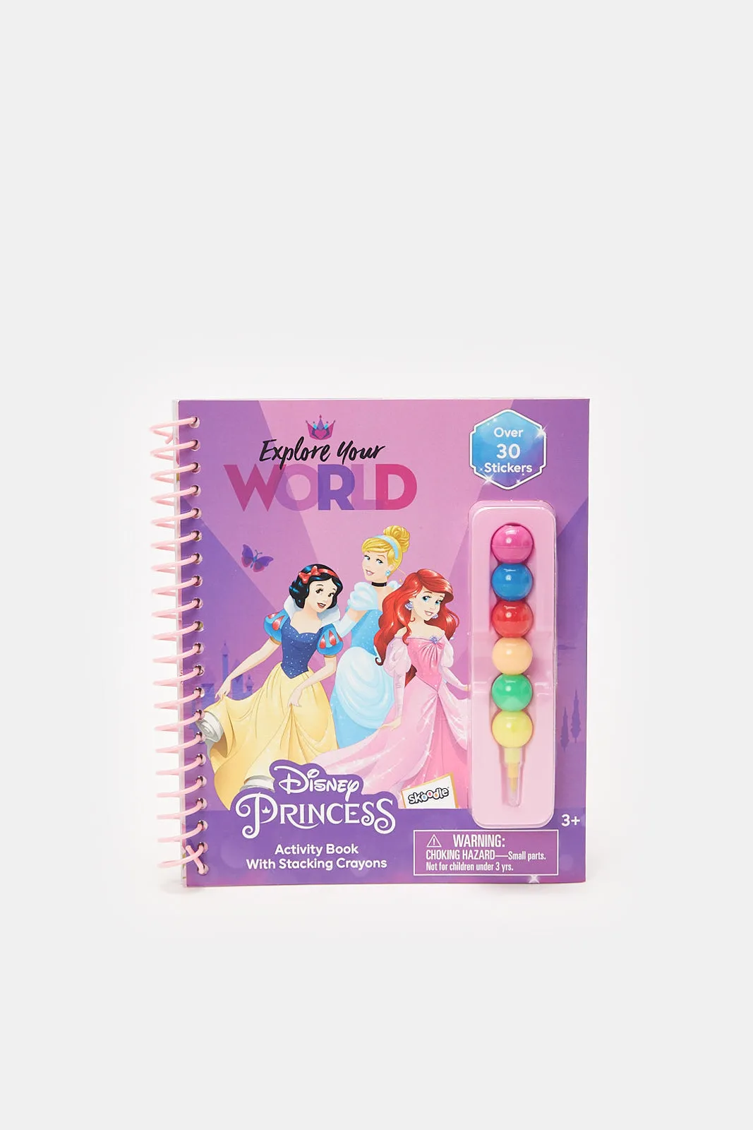 Pricess Activity Book With Stacking Crayons
